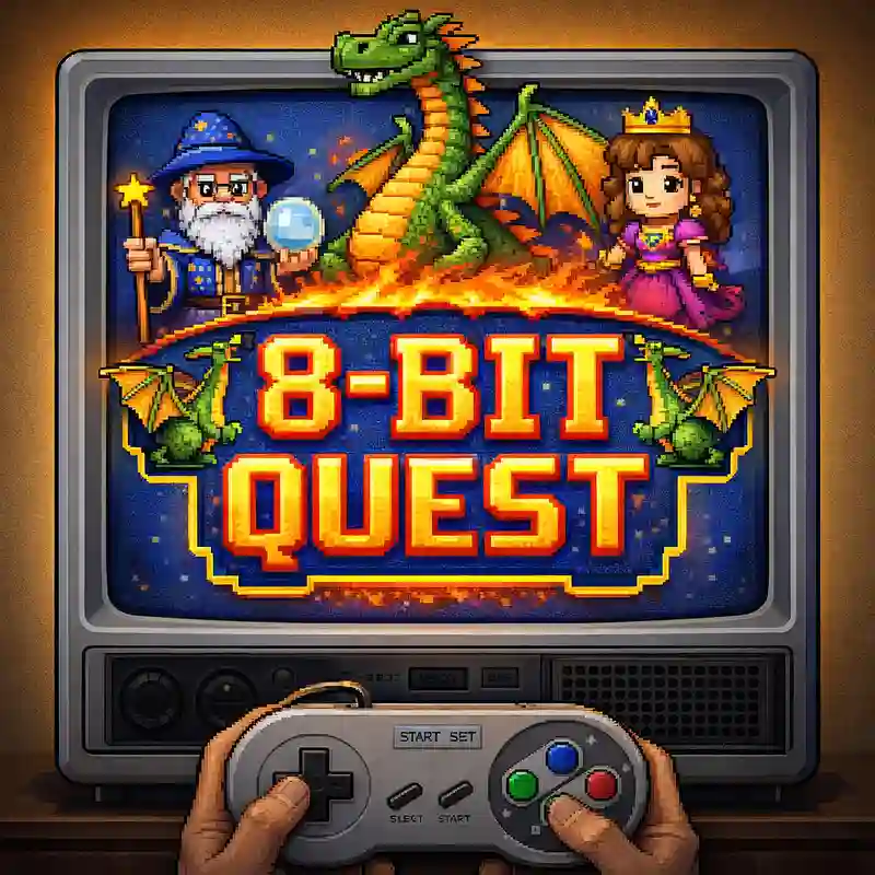 8-Bit Quest online slot game at luckywin