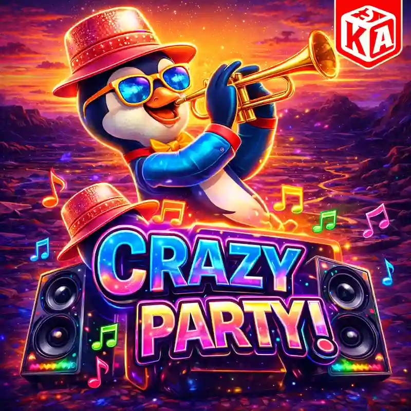 Crazy Party online slot game interface at luckywin casino